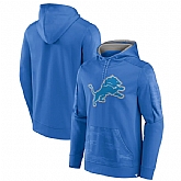 Men's Detroit Lions Blue On The Ball Pullover Hoodie,baseball caps,new era cap wholesale,wholesale hats